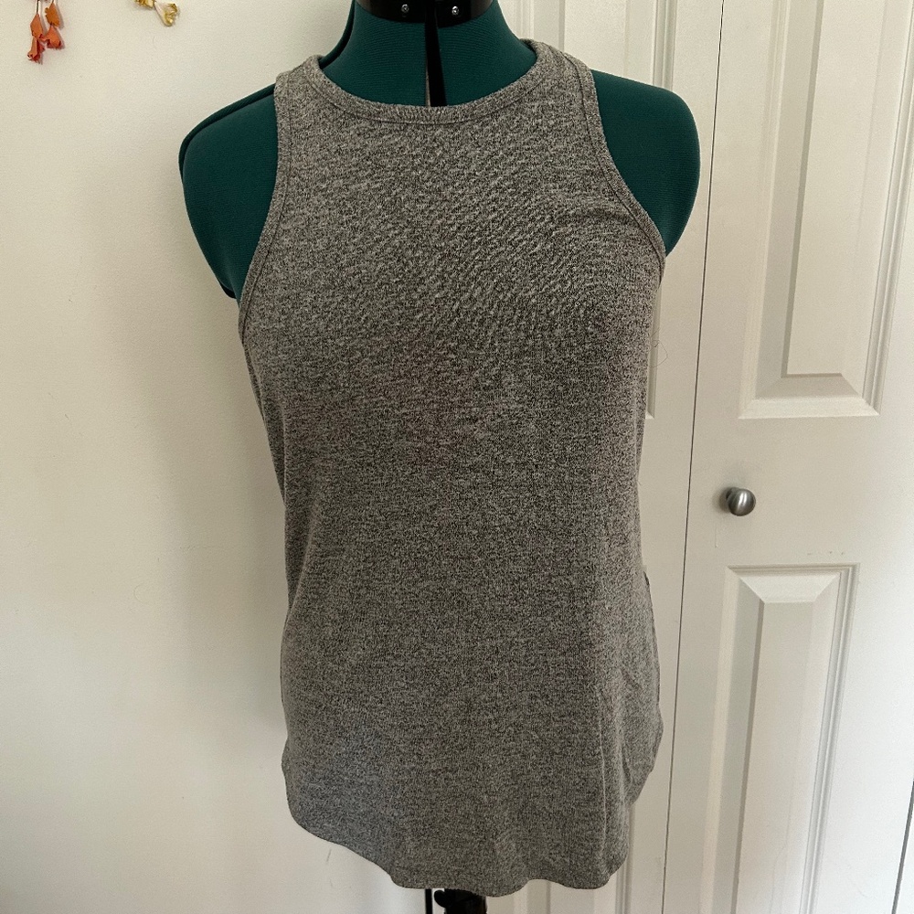 BANANA REPUBLIC Grey Cutout/Racerback Tank